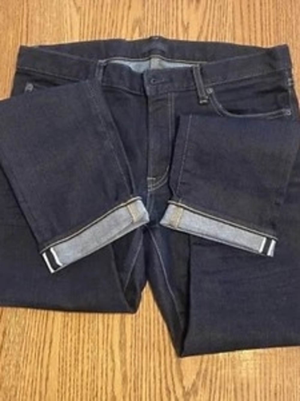 Uniqlo Selvedge Jeans - 33X32 - Skinny/tapered/low - Kaihara